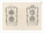 Commemorative medals for the Battle of Cadiz and for Willem Crul by Noach van der Meer II
