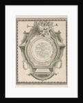 Ornamental sermon wiser for church attendance in Leiden The Netherlands by Noach van der Meer II