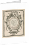 Ornamental sermon wiser for church attendance in Leiden The Netherlands by Noach van der Meer II