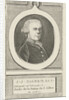 Portrait of J. J. Sagermans by J.F. De La Rue