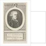 Portrait of J. J. Sagermans by J.F. De La Rue