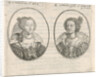 Portraits of two courtesans by Crispijn van de Passe II