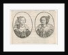 Portraits of two courtesans by Crispijn van de Passe II