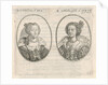 Portraits of two courtesans by Crispijn van de Passe II