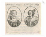 Portraits of two courtesans by Crispijn van de Passe II