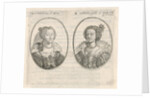 Portraits of two courtesans by Crispijn van de Passe II