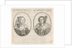 Portraits of two courtesans by Crispijn van de Passe II