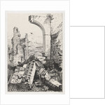 Ruin of castle Bourscheid by Martinus Antonius Kuytenbrouwer Jr