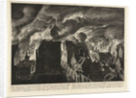 Fire on the Elandsgracht in Amsterdam by Jan Rieuwertsz. II