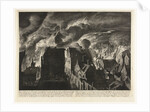 Fire on the Elandsgracht in Amsterdam by Jan Rieuwertsz. II