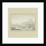 View on a fish market in a city by Johannes Körnlein