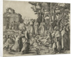 Christ tells the parable of the sower by Lambert Lombard