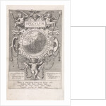 Mirror with the five wise and five foolish virgins by Johann Sadeler I