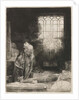 A scholar in his study by Rembrandt Harmensz. van Rijn