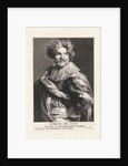 Portrait of the painter Simon de Vos by Paulus Pontius
