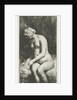 Woman Bathing Her Feet at a Brook by Rembrandt Harmensz. van Rijn