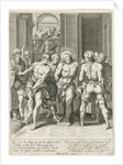 Flagellation of Christ by the soldiers by Giuseppe Cesari