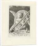 Angel with the ladder by Aegidius Sadeler