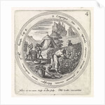 Noah in a vineyard by Philips Galle