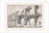 Ruins of the colosseum in Rome Italy by Bonaventura van Overbeek
