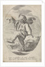 Dancing farmer with a sausage by Balthazar Moncornet