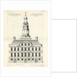 Rear of the Town Hall of Maastricht The Netherlands by Jan Matthysz.