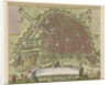 Hand-colored Map of Amsterdam by Nicolaes Visscher I