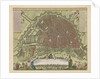Hand-colored Map of Amsterdam by Nicolaes Visscher I