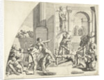 Flagellation of the Apostle Andrew by Francesco Collignon