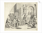 Flagellation of the Apostle Andrew by Francesco Collignon