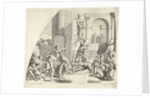 Flagellation of the Apostle Andrew by Francesco Collignon