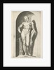 Statue of Antinous by Hendrick van Schoel