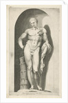 Statue of Antinous by Hendrick van Schoel