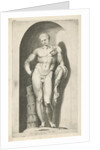 Statue of Antinous by Hendrick van Schoel