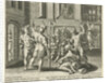 Michal helps David escape by Johann Sadeler I