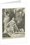 Pan spies the nymph Syrinx by Aegidius Sadeler