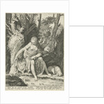Pan spies the nymph Syrinx by Aegidius Sadeler