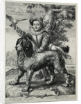 Portrait of Frederik de Vries by Hendrick Goltzius