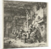 Farmer Family in interior by Adriaen van Ostade
