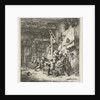 Farmer Family in interior by Adriaen van Ostade