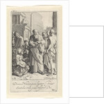 Jonah preached in Nineveh by Claes Jansz. Visscher II