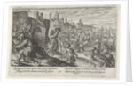 Siege of the Greek camp by Crispijn van de Passe I