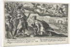Mercury begs Achilles for the body of Hector by Crispijn van de Passe I