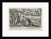 Mercury begs Achilles for the body of Hector by Crispijn van de Passe I