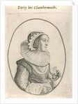 Portrait of a chambermaid by Crispijn van de Passe II