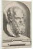 Antique bust of Socrates by Paulus Pontius