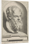 Antique bust of Socrates by Paulus Pontius