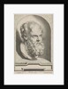 Antique bust of Socrates by Paulus Pontius