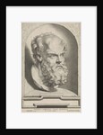 Antique bust of Socrates by Paulus Pontius