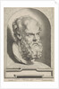 Antique bust of Socrates by Paulus Pontius